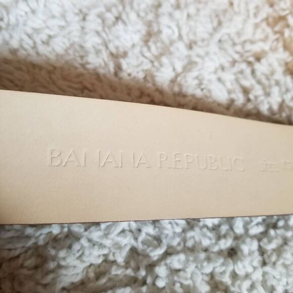 Banana Republic Leather Snakeskin Belt XS - Picture 3 of 9